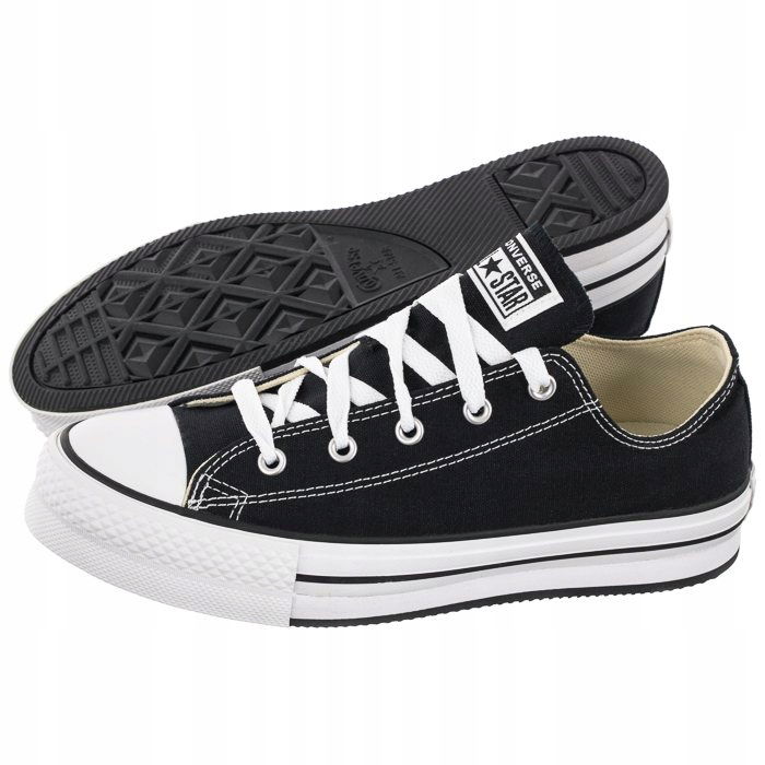 Tenisky na hrubej podrážke Converse Ct All Star 272857C Čierne