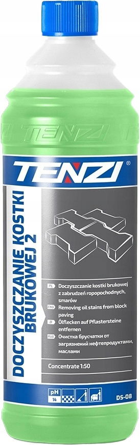 Tenzi 2 na umývanie a čistenie zámkovej dlažby 1L