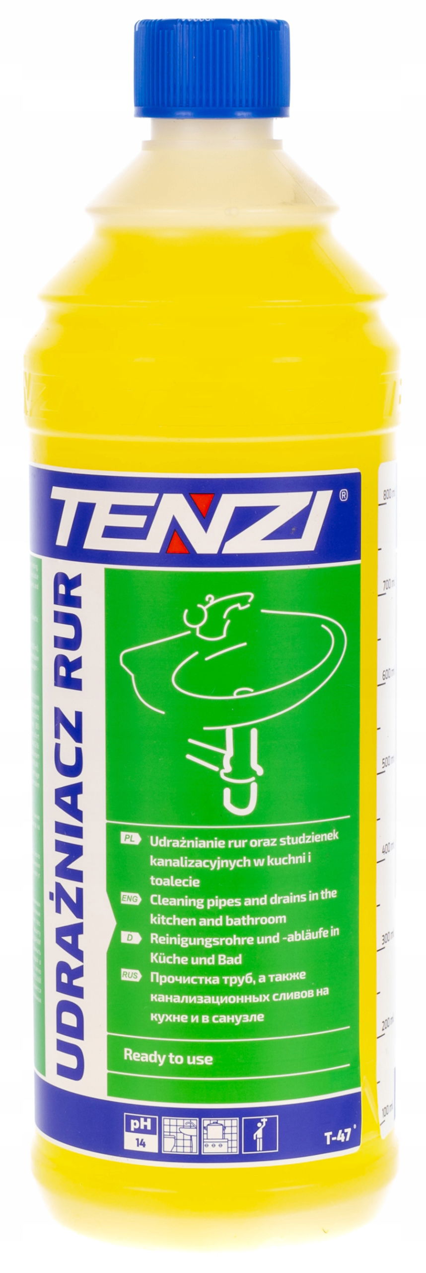 Tenzi Čistič Odtokových Potrubí Sifónov 1 L