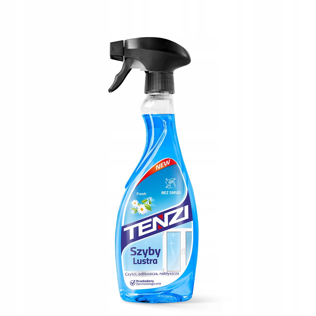 Tenzi Domáce Zrkadlové Sklo – Tekutina Na Sklá A Zrkadlá – 0,5 L