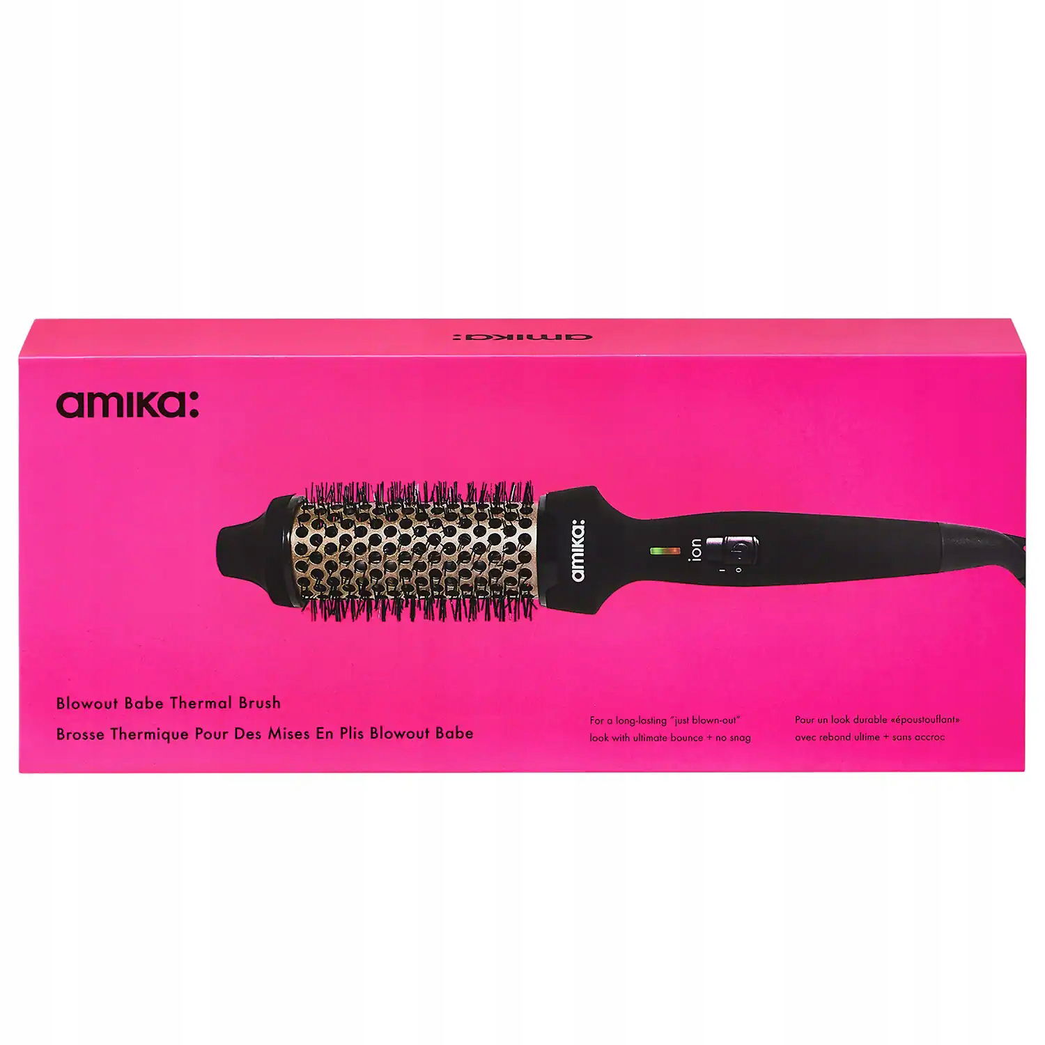 Termo kefa Amika Bombshell Blowout Thermal Brush čierna Darček