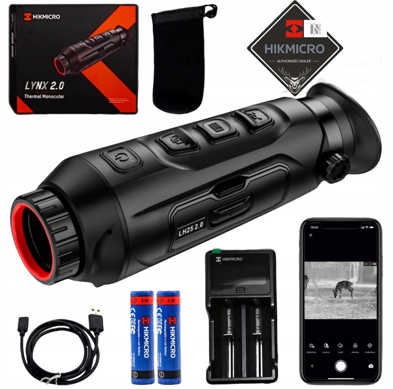 Termovízna kamera Hikmicro od Lynx 2.0 LH19 Sada