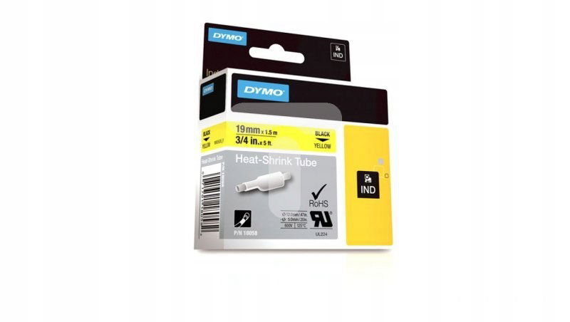 Termozmršťovacia páska/trubica pre tlačiarne 19 mm x 1,5 m