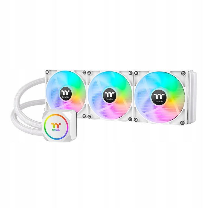 Thermaltake TH420 Argb Snow (3X140MM) Medený Cpu Blok CL-W369-PL14SW-A