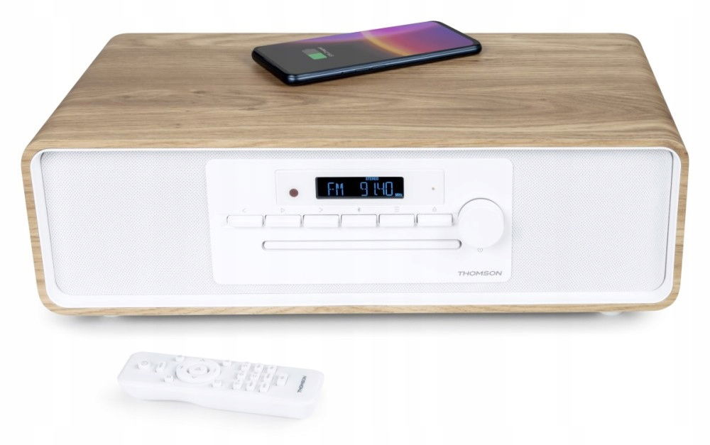 Thomson MIC301IBT – mikrosystém s Fm rádiom CD/MP3/USB a Bluetooth – biely