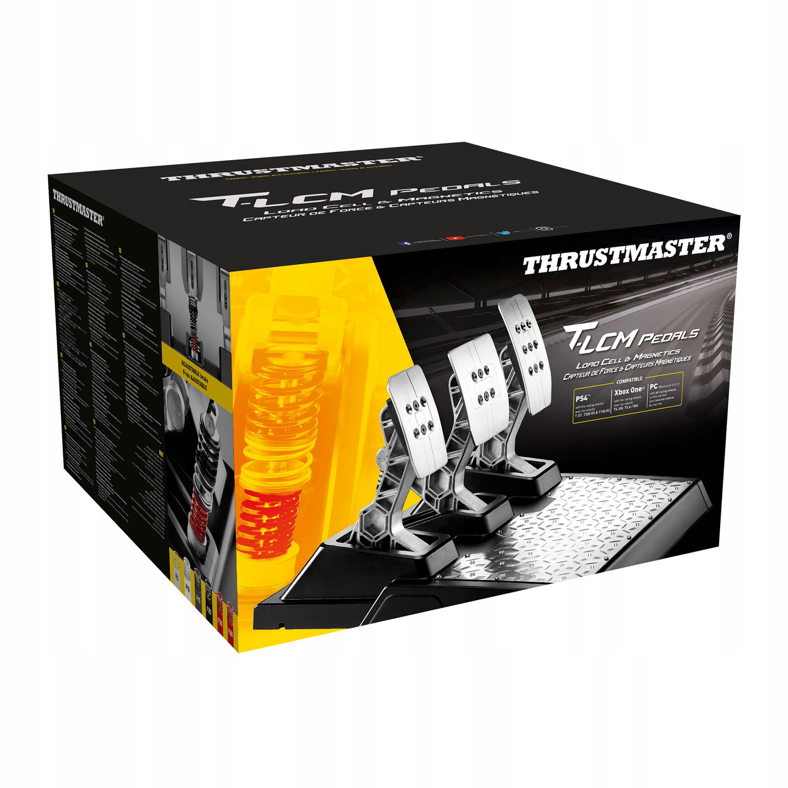 Thrustmaster Pedále Tm-lcm Pro čierne/strieborné Thrustmaster
