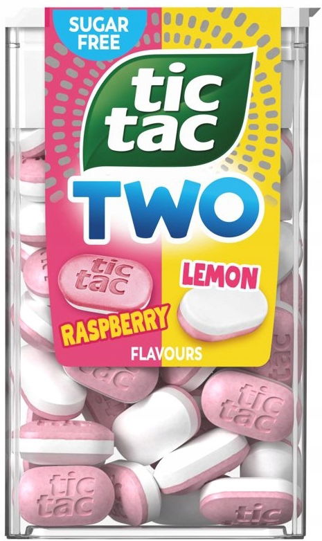 Tic Tac Two Raspberry & Lemon 38,5 g