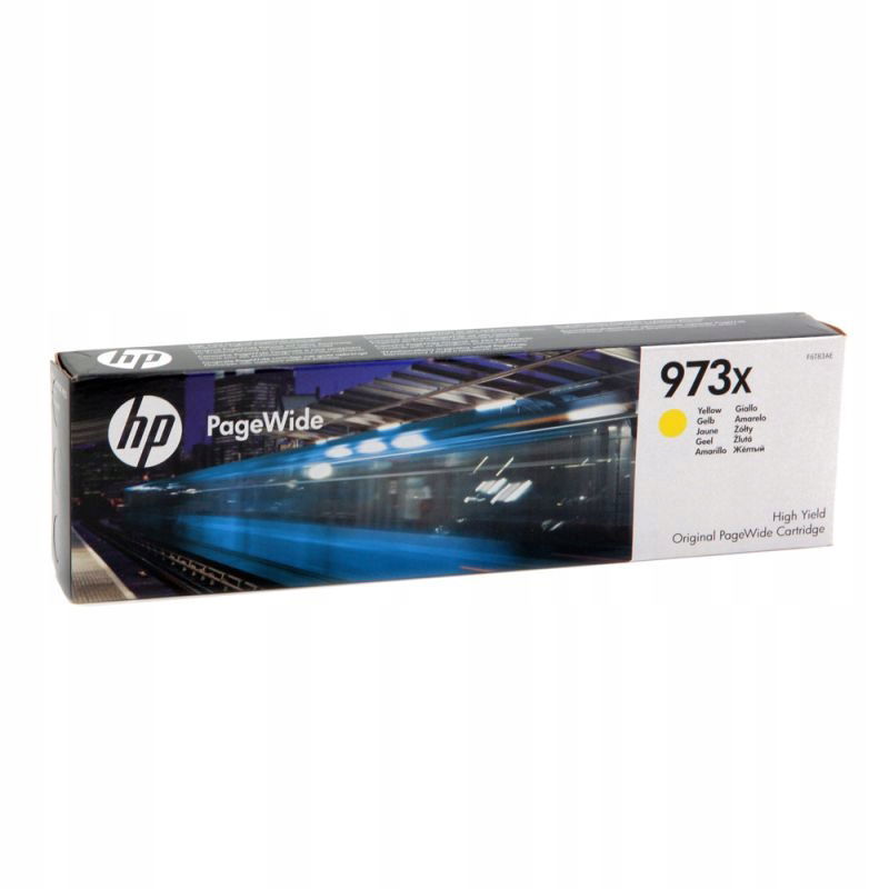 Tlač Hp 973x žltá F6T83AE