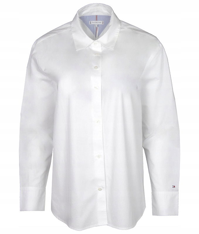 Tommy Hilfiger dámska oversize košeľa, biela, veľkosť 36