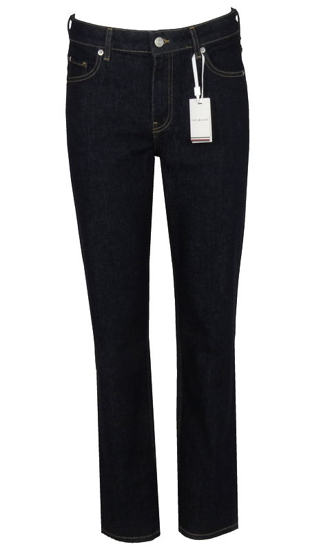 Tommy Hilfiger dámske nohavice, jednoduché, tmavomodré, 28/30