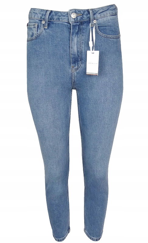 Tommy Hilfiger dámske nohavice Slim Cigarette, modré, 33/30