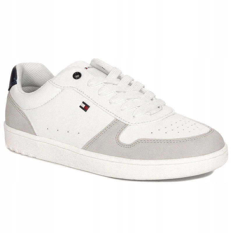Tommy Hilfiger Dámske poltopánky Biele T3X9-33849 veľ.40