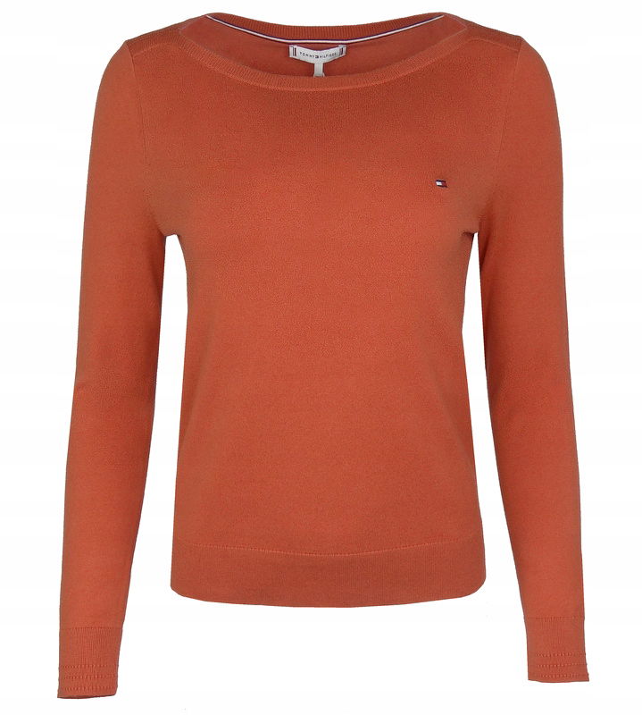 Tommy Hilfiger dámsky sveter, tehlový, Xs