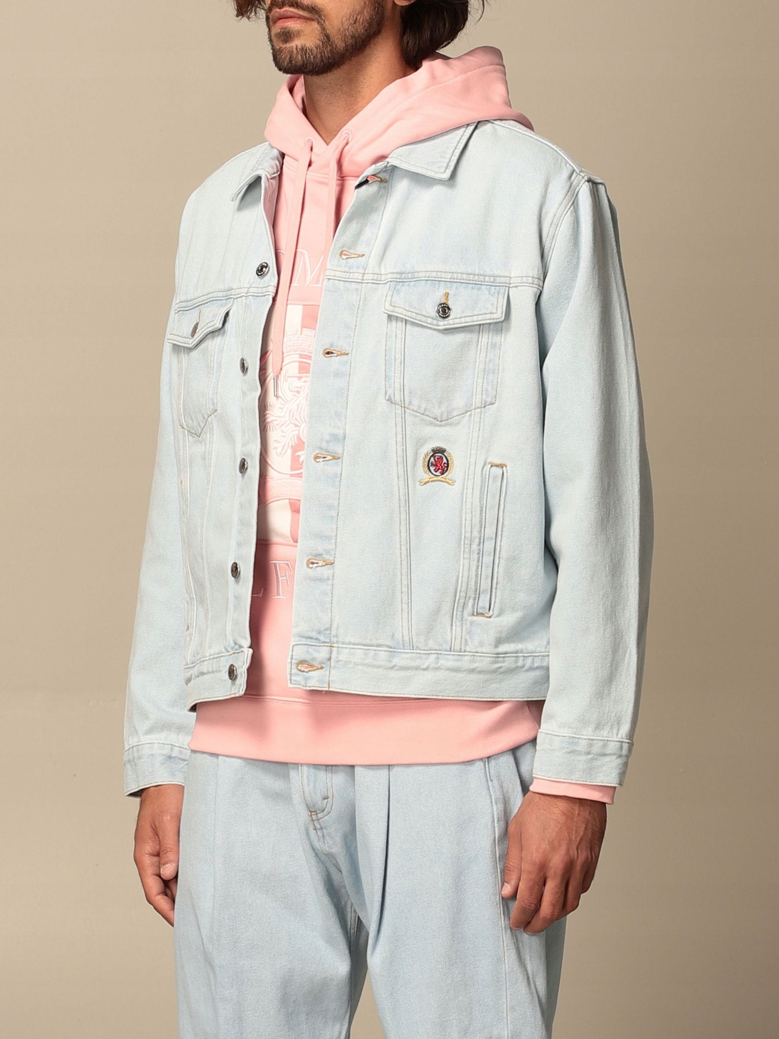 Tommy Hilfiger Džínsová Bunda MW0MW18503 Veľ. L