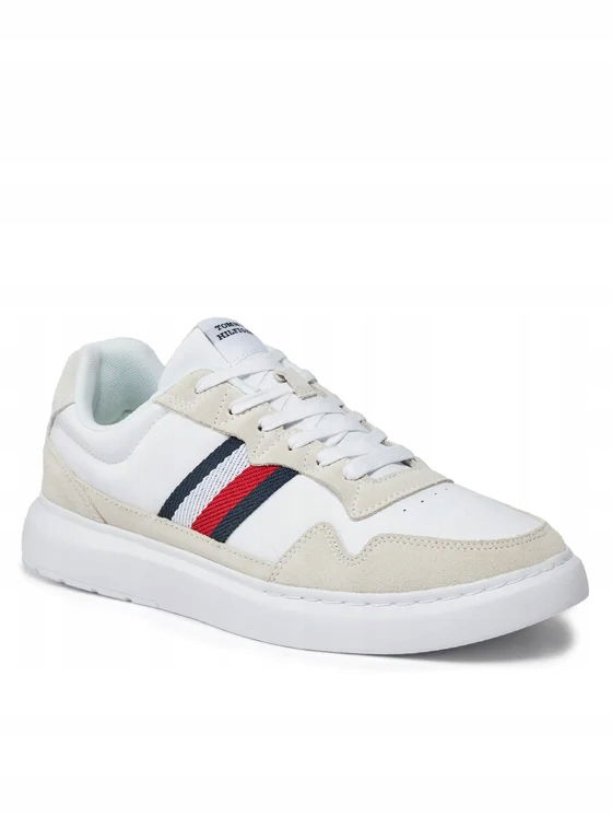 Tommy Hilfiger Light Cupsole Tenisky Šnurovacie Koža 43 U1C