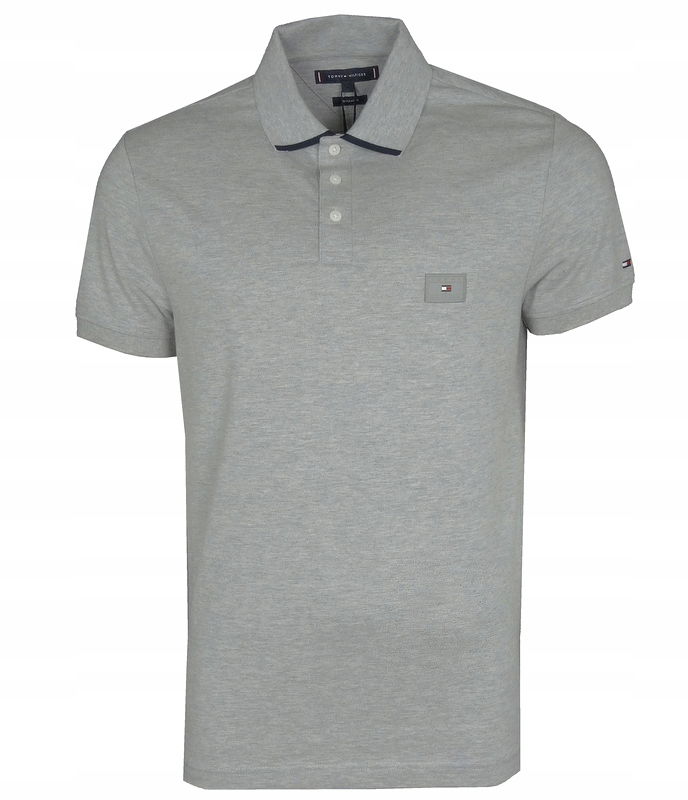 Tommy Hilfiger pánske polo tričko, sivé, S
