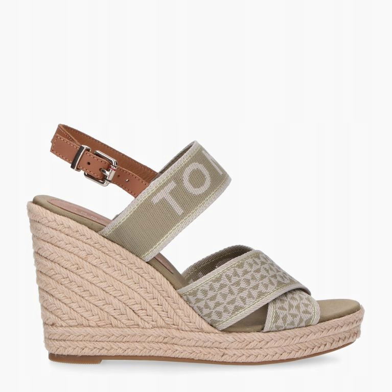Tommy Hilfiger Sandále Espadryle FW0FW06355 G R 38