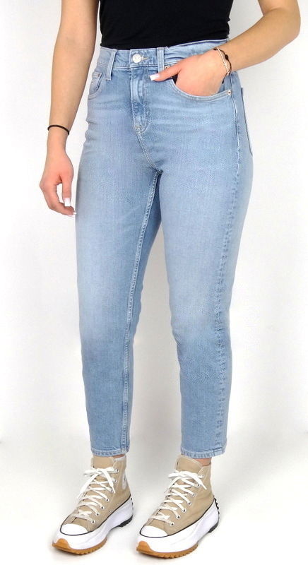 Tommy Jeans dámske nohavice Izzie, modré, 27/30