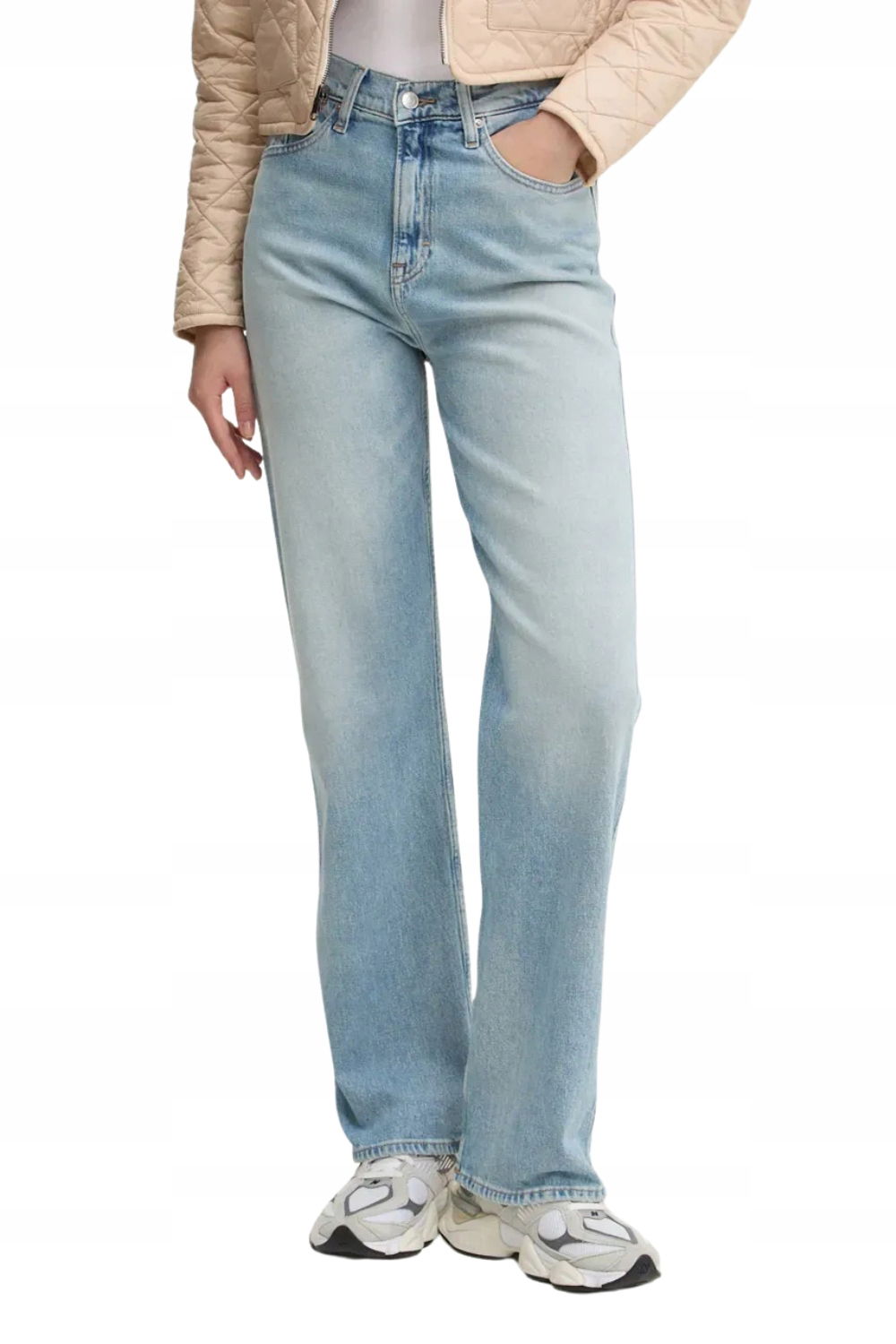 Tommy Jeans Modré dámske džínsy 29/30