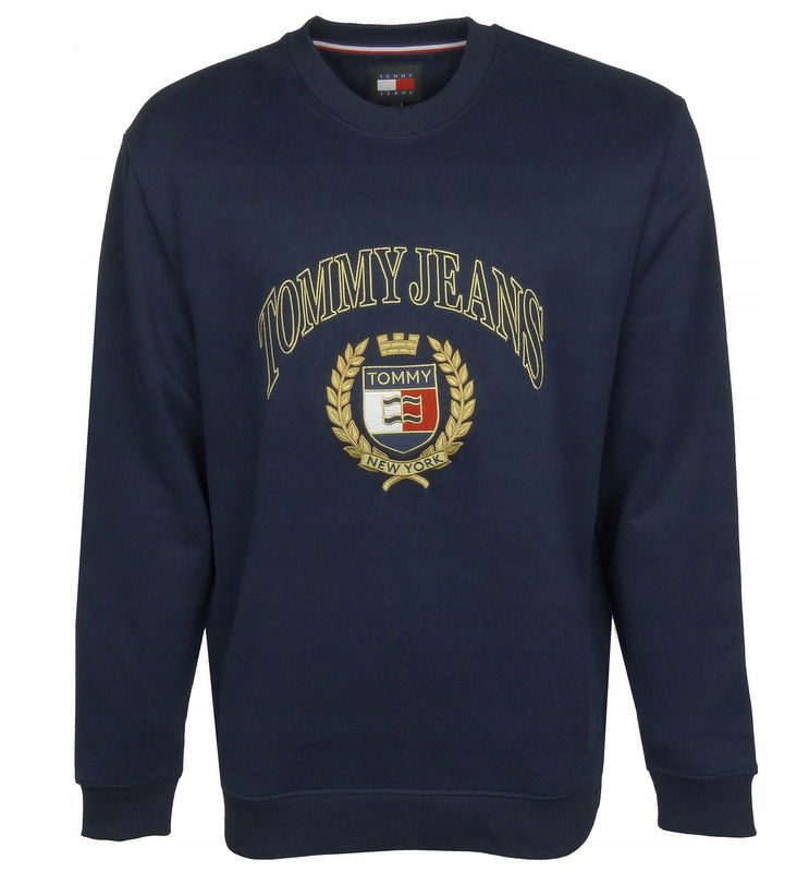 Tommy Jeans pánska mikina, modrá, logo, M