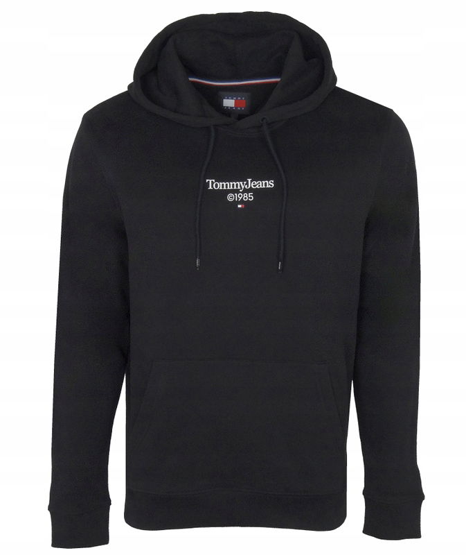 Tommy Jeans pánska mikina s kapucňou, čierna, M