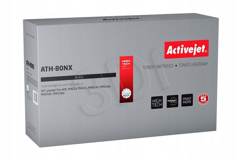 Toner ActiveJet pre Hp Cf280x čierny (black)