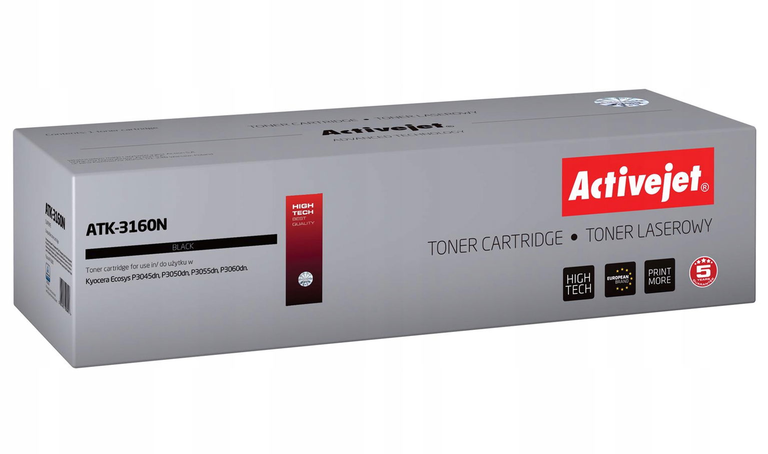 Toner ActiveJet pre Kyocera ATK-3160N čierny (black)