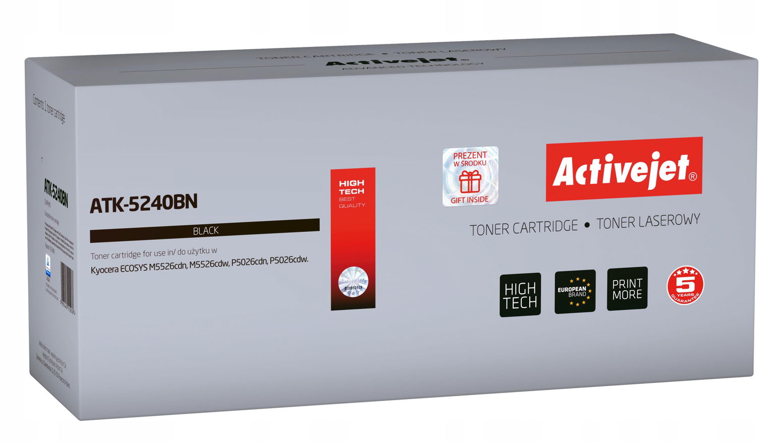 Toner ActiveJet pre Kyocera ATK-5240BN čierny (black)