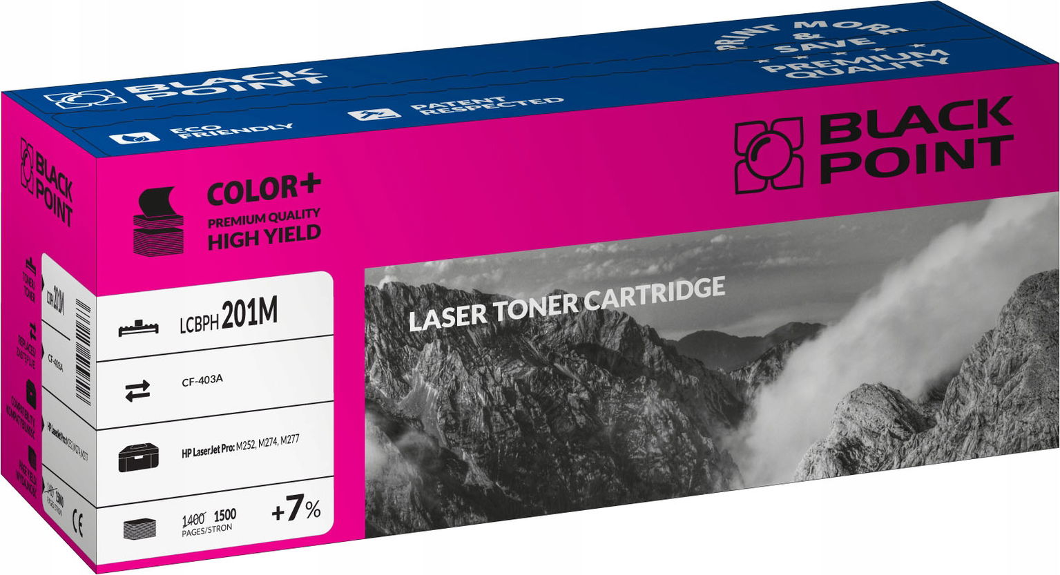 Toner Black Point pre Hp Pro M277dw 201A CF403A