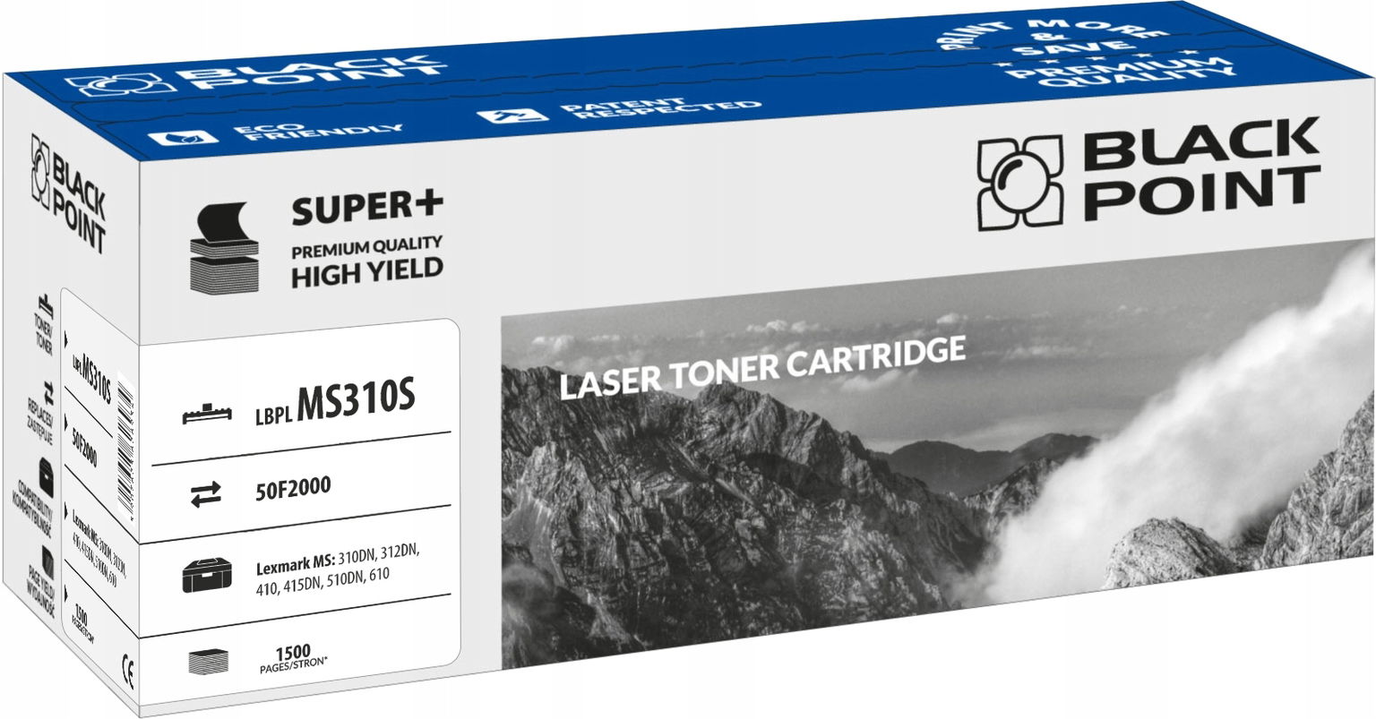 Toner Black Point pre Lexmark MS310 MS410 MS415dn