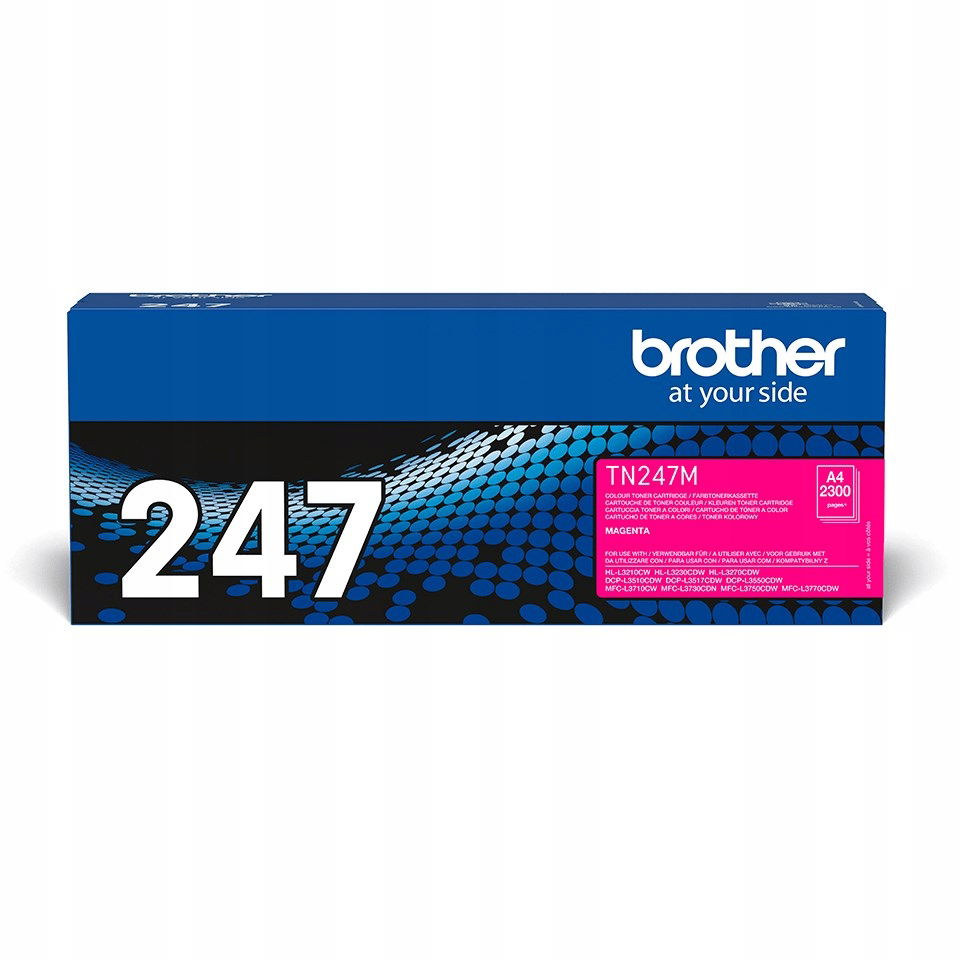 Toner Brother červený TN247M=TN-247M, 2300 strán.