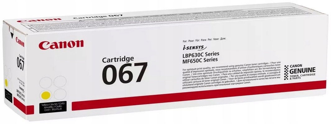 Toner Canon 067Y 5099C002 žltý (yellow)