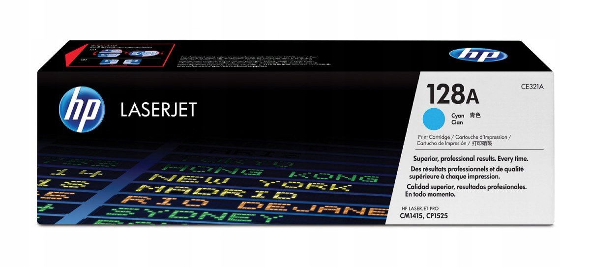 Toner Hp 128A CE321A modrý (cyan)