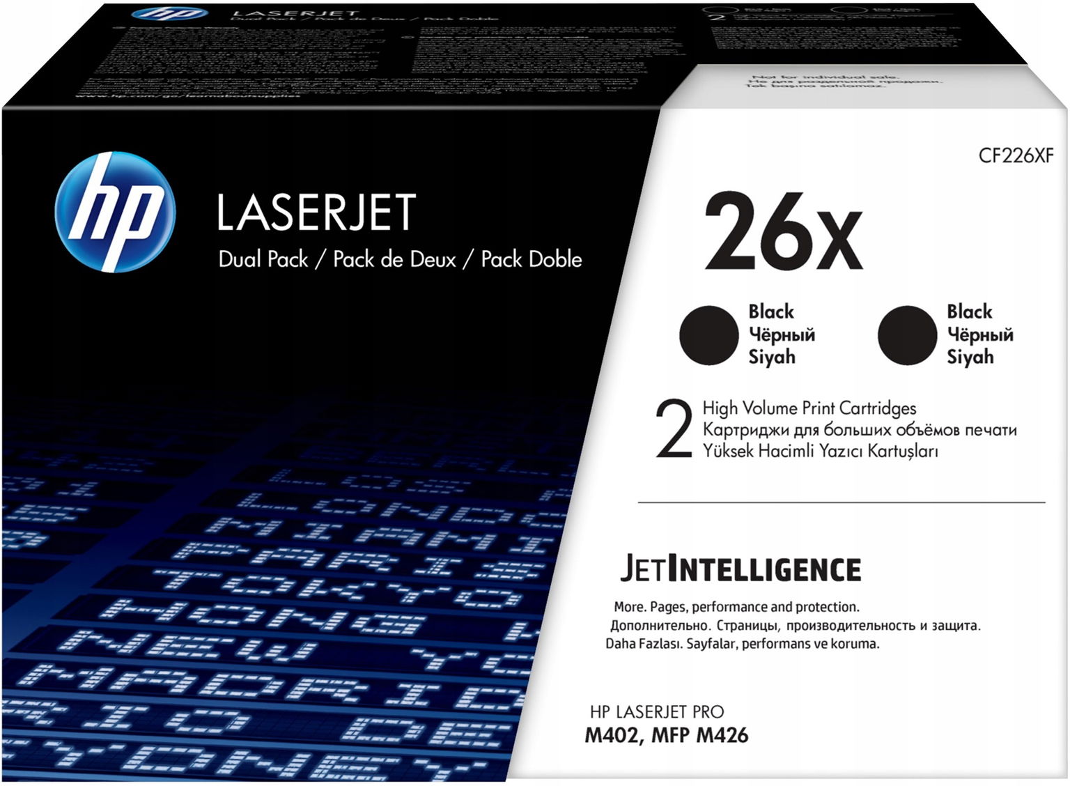 Toner Hp 26X CF226XD čierny (black)