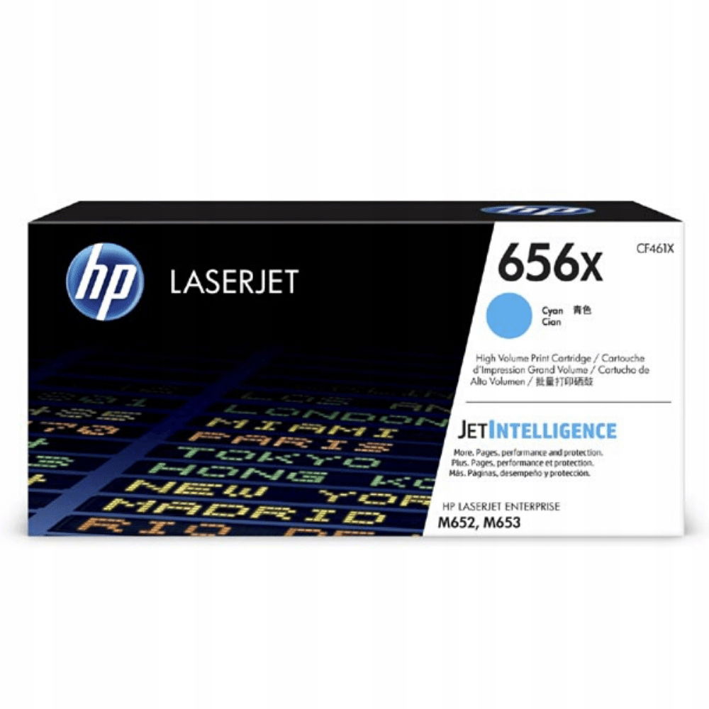 Toner Hp 656X CF461X modrý (cyan)