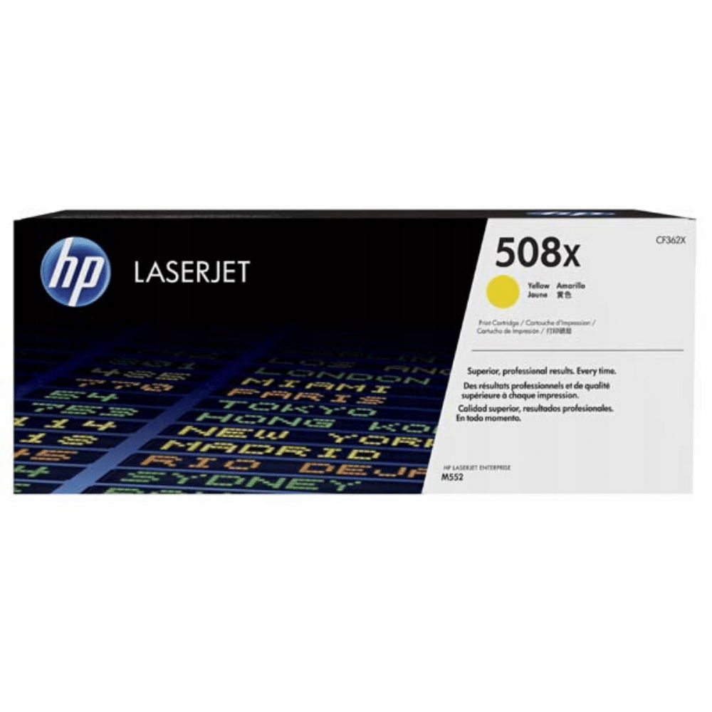 Toner Hp č. 508X CF362X Žltý 9,5 tis.