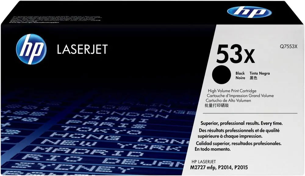 Toner Hp č. 53X Q7553X čierny 7K