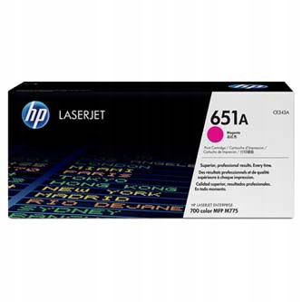 Toner Hp CE343A, purpurový, Hp 651A