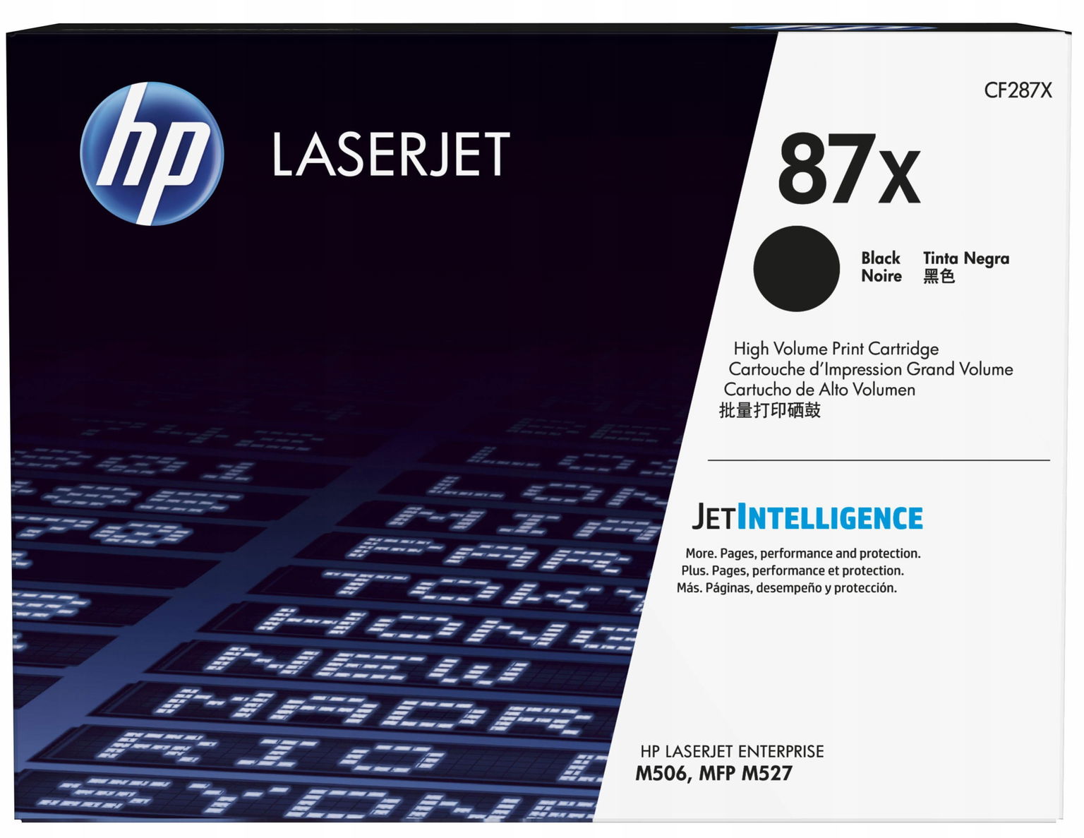 Toner Hp CF287X čierny (čierny)