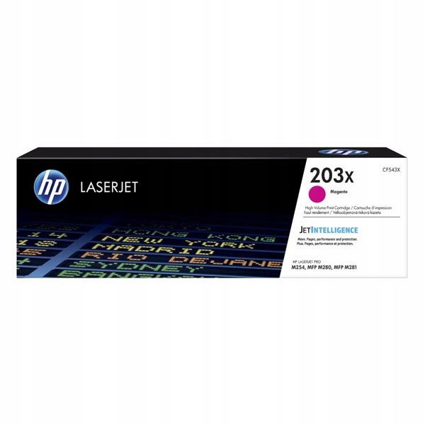 Toner Hp CF543X červená (purpurová)