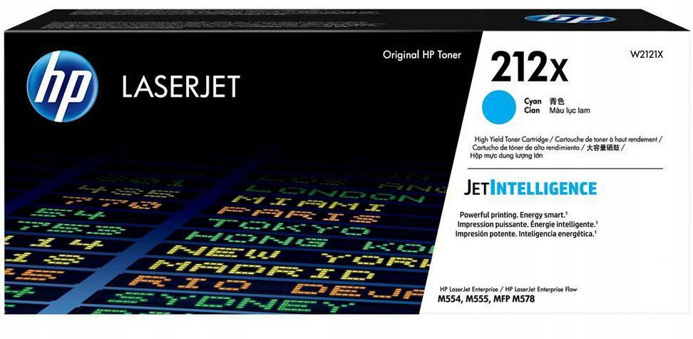 Toner Hp W2121X modrý (cyan)