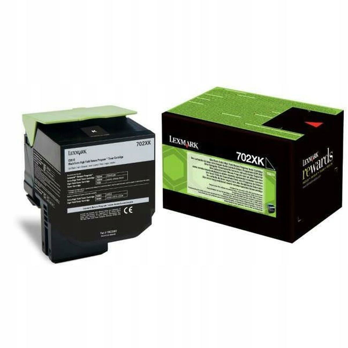 Toner Lexmark 702XK R čierny