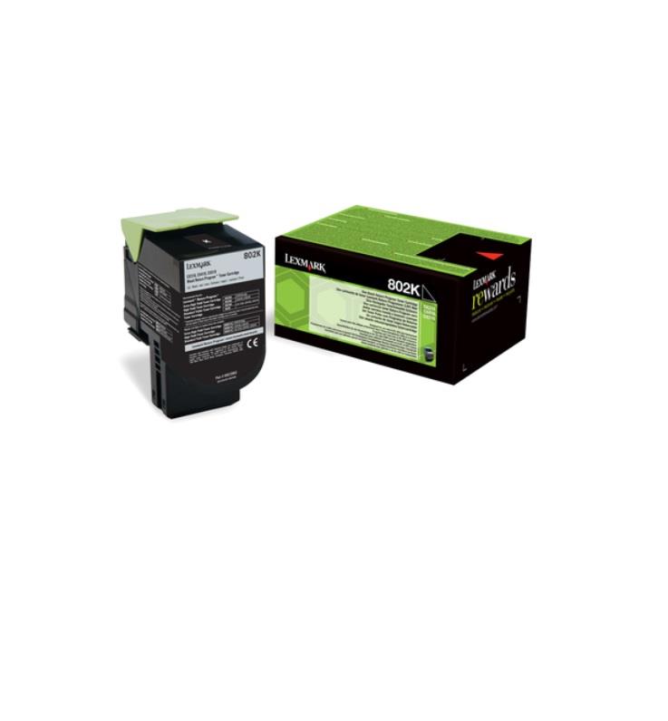 Toner Lexmark 80C20K0 čierny (black)