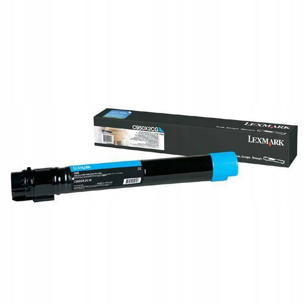 Toner Lexmark C950X2CG modrý (cyan)