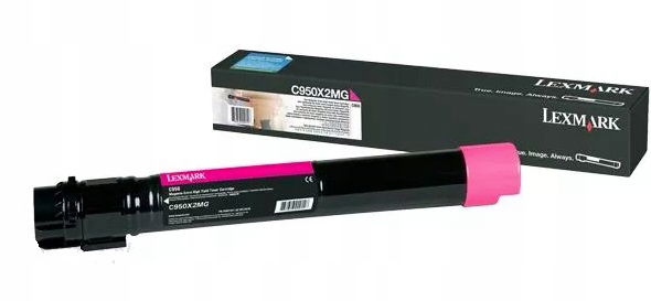Toner Lexmark C950X2MG červený (magenta)