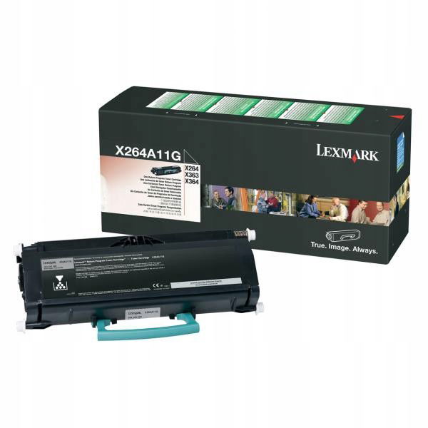 Toner Lexmark X264/X363 X264A11G čierny (black)