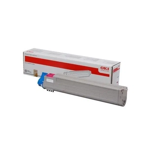 Toner Oki 43837130 červený (magenta)