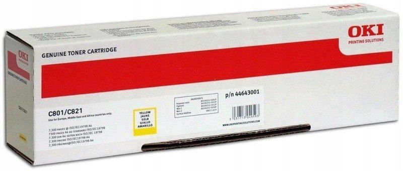Toner Oki 44643002 červený (magenta)