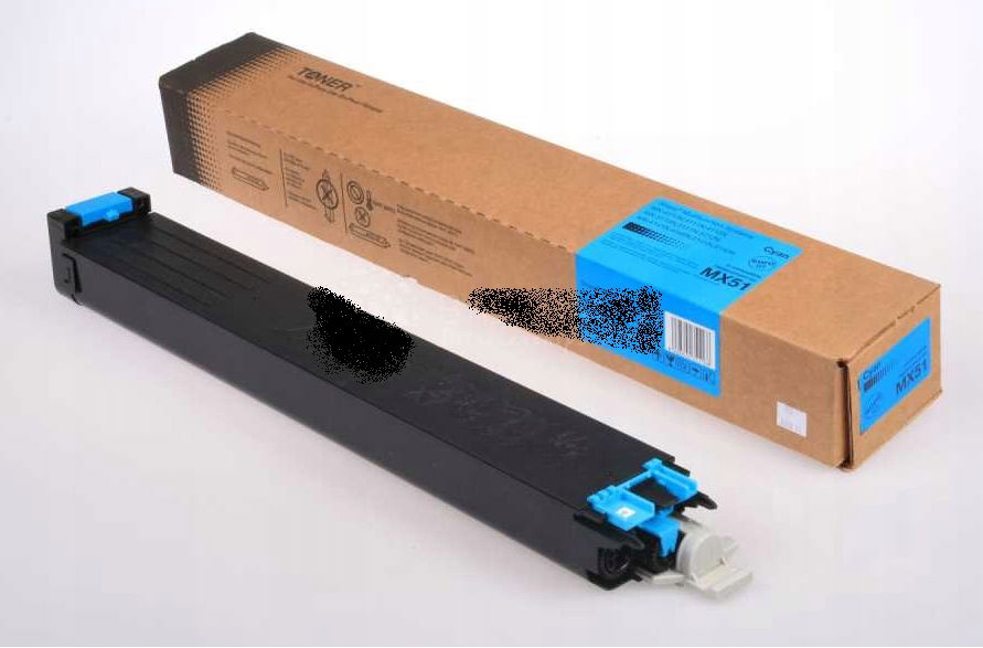 Toner pre Sharp MX51GTCA azúrový MX5112 MX5140 MX5141