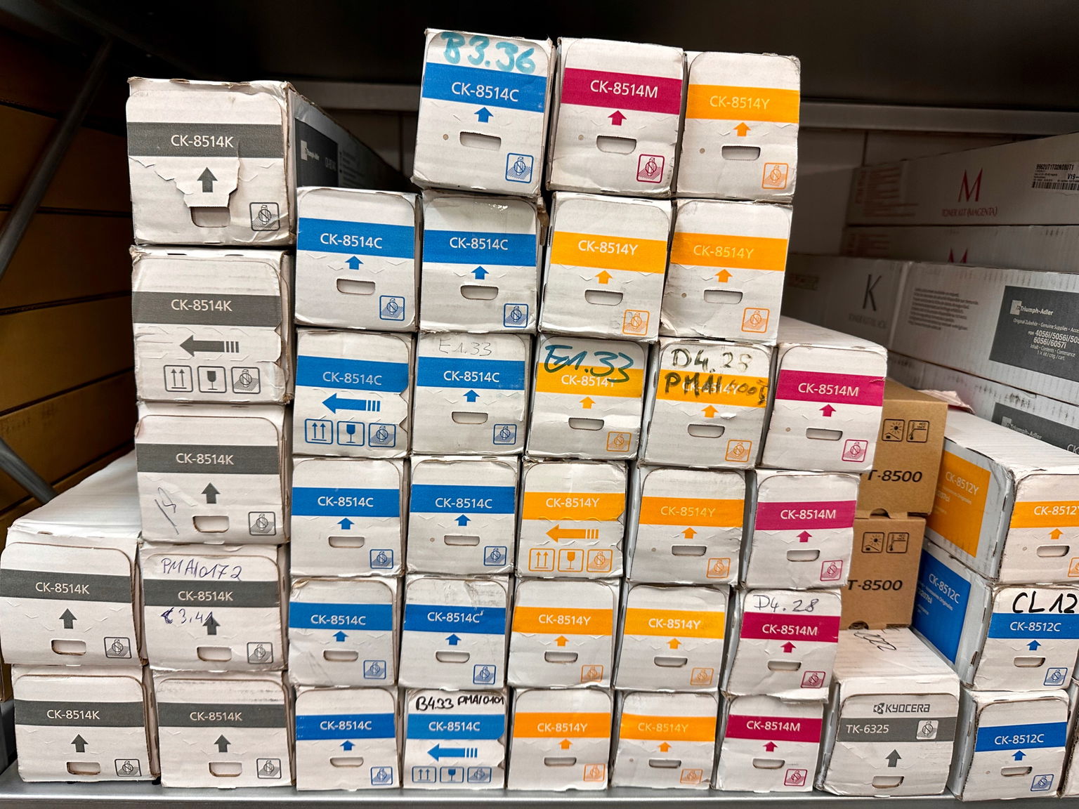 Toner Utax CK-8514 čierny Originál Utax 5006 Ci